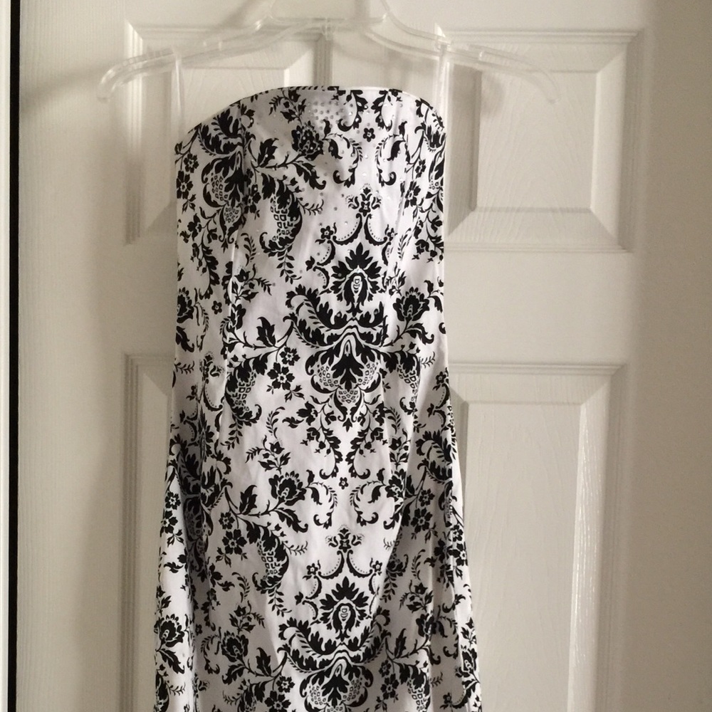 Jessica McClintock strapless dress